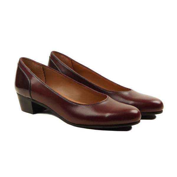 Rialto - Ladies Oxblood Patina Calf Leather Loafer
