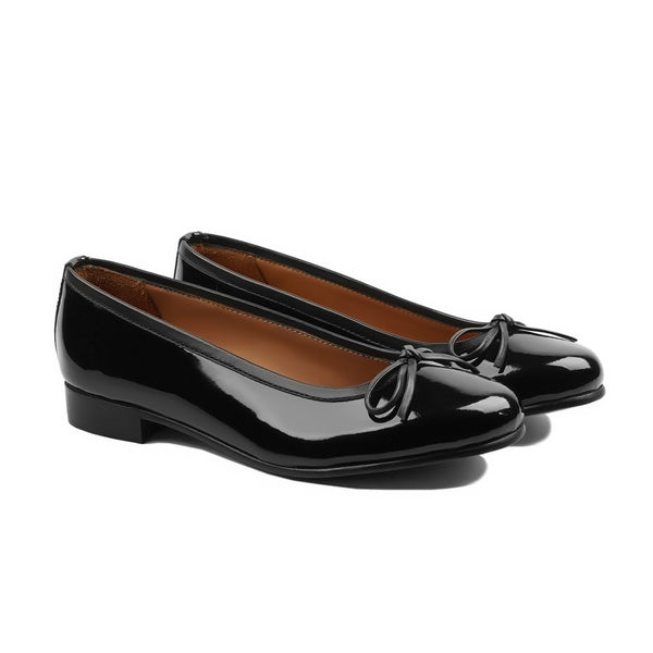 Marisol - Ladies Black Patent Leather Loafer