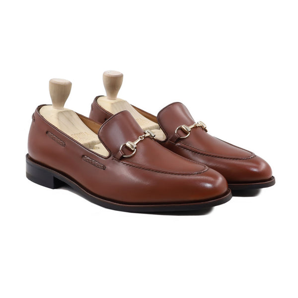 Tyriq - Men's Brown Calf Leather Loafer