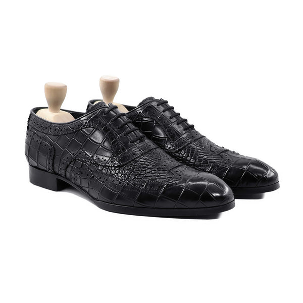 Tula - Men's Black Calf Oxford Shoe