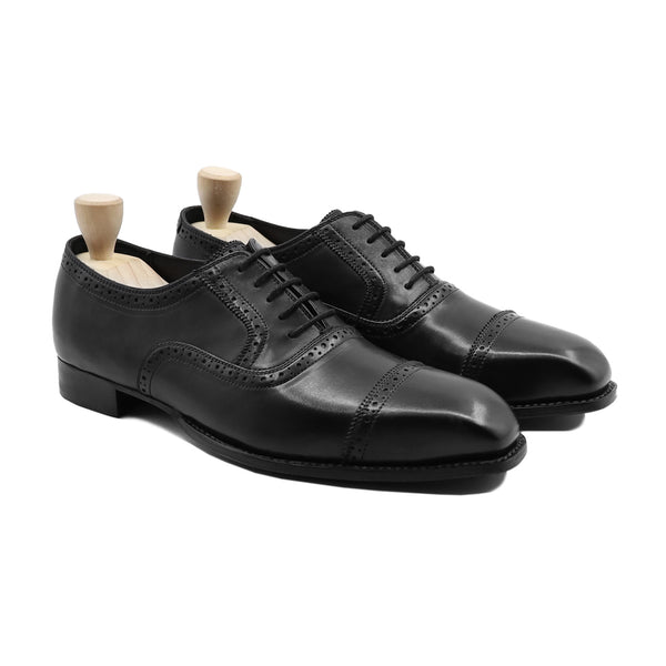 Muscat Gy - Men's Black Calf Leather Oxford Shoe