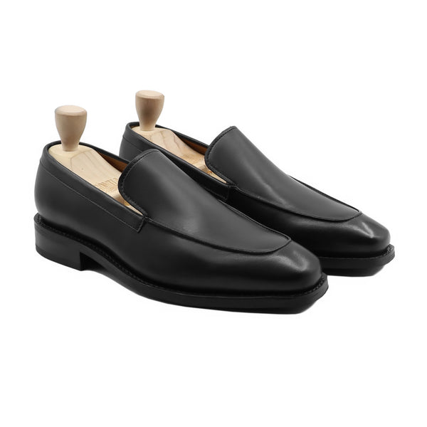Sunset Gy - Men's Black Calf Leather Loafer