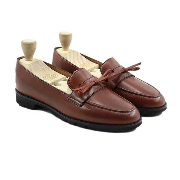 Lohja - Ladies Brown Calf Leather Loafer