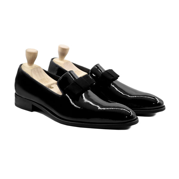 Zena - Men's Black Patent Leather Loafer