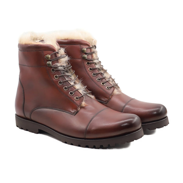 Vilvord - Men's Burnish Brown Calf Leather Boot