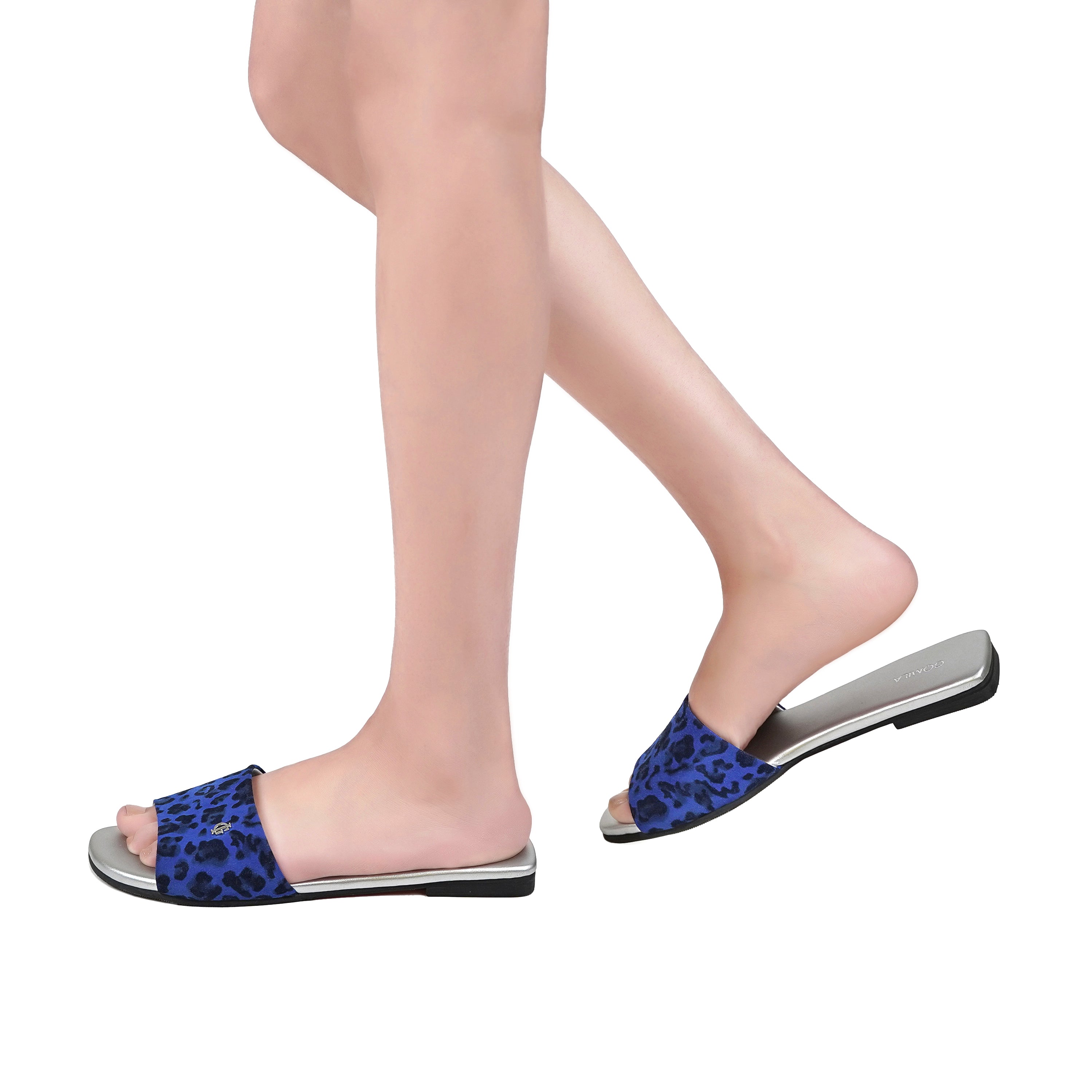 Abbie - Women's Blue Slipper