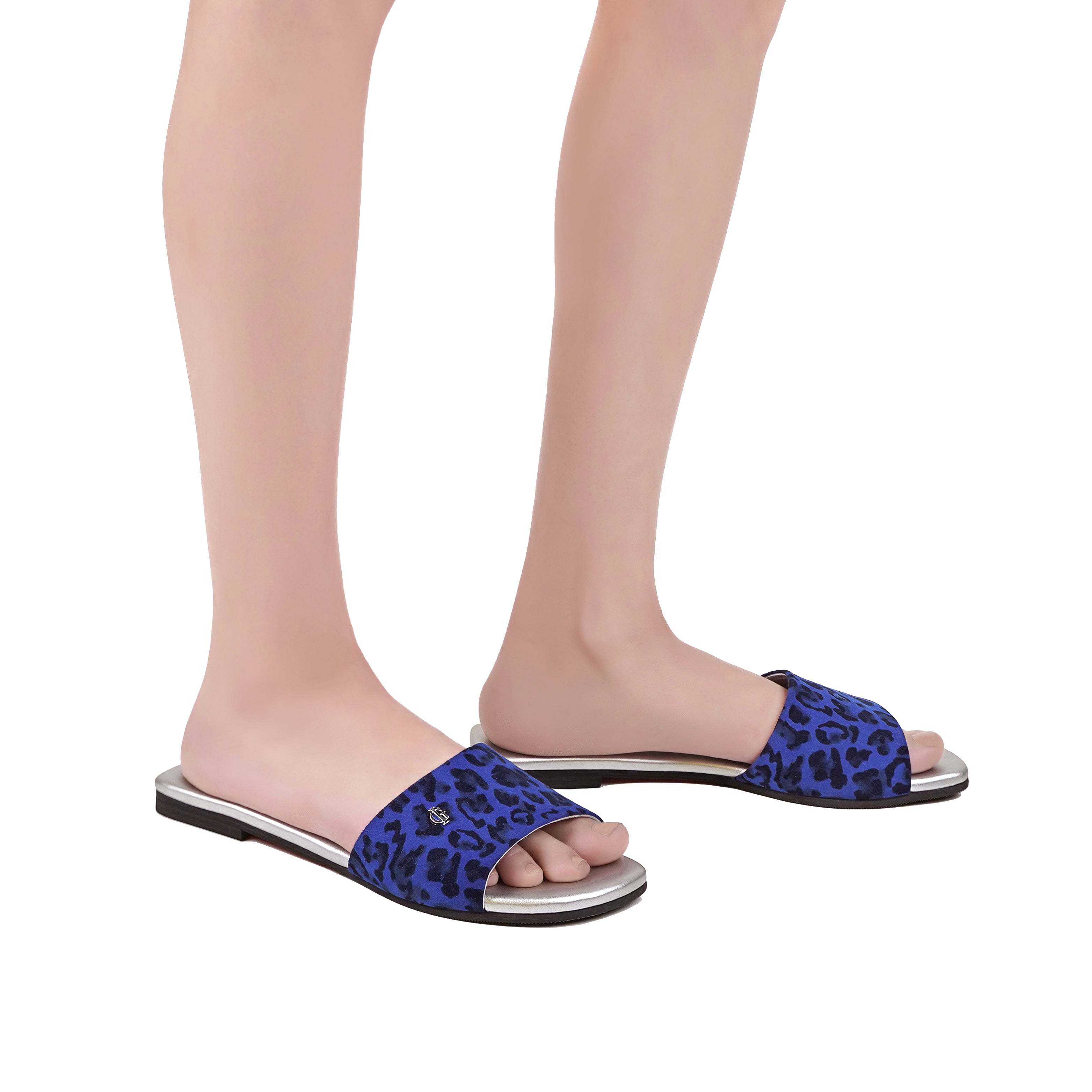 Abbie - Women's Blue Slipper