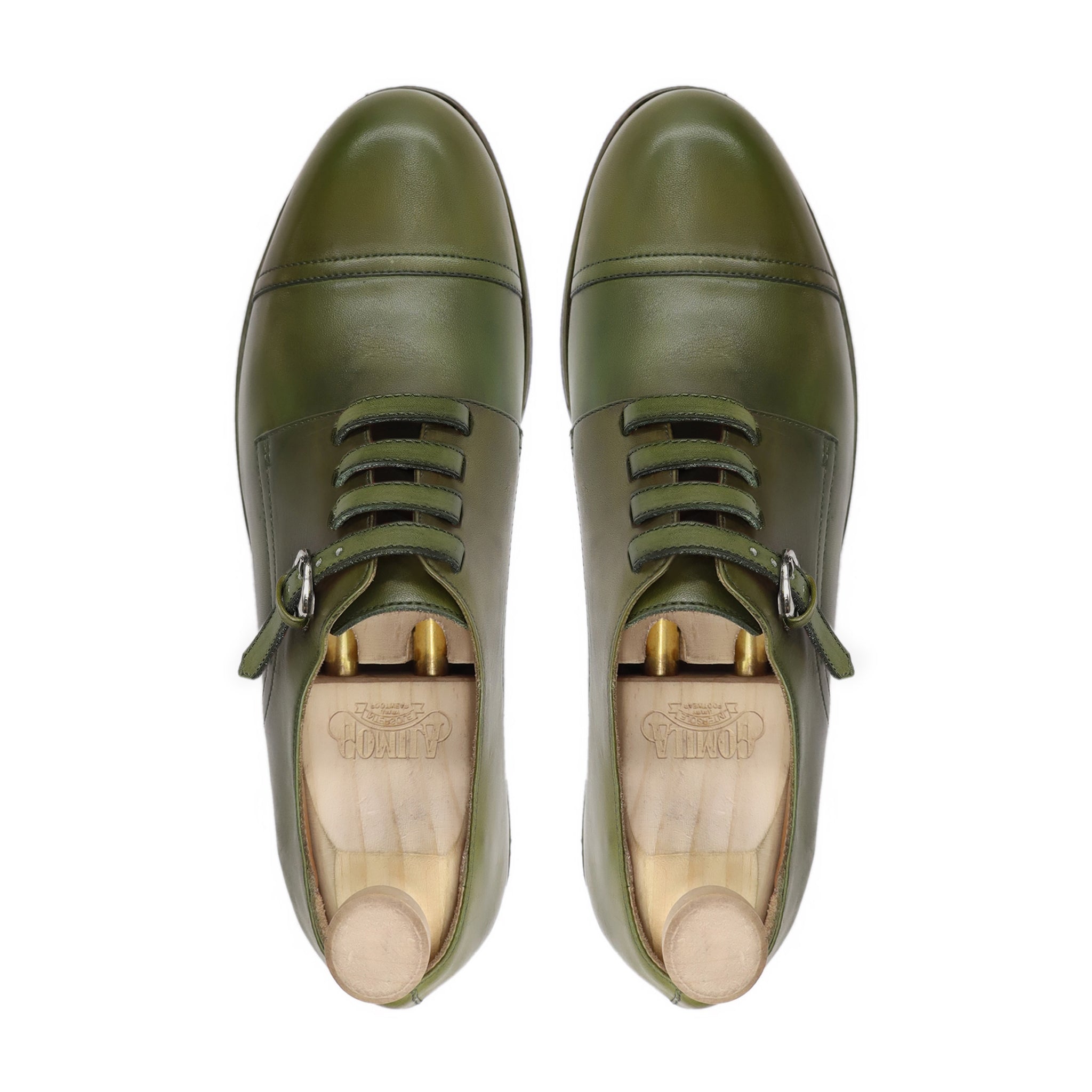 Nordic - Men's Green Calf Leather Derby Shoe