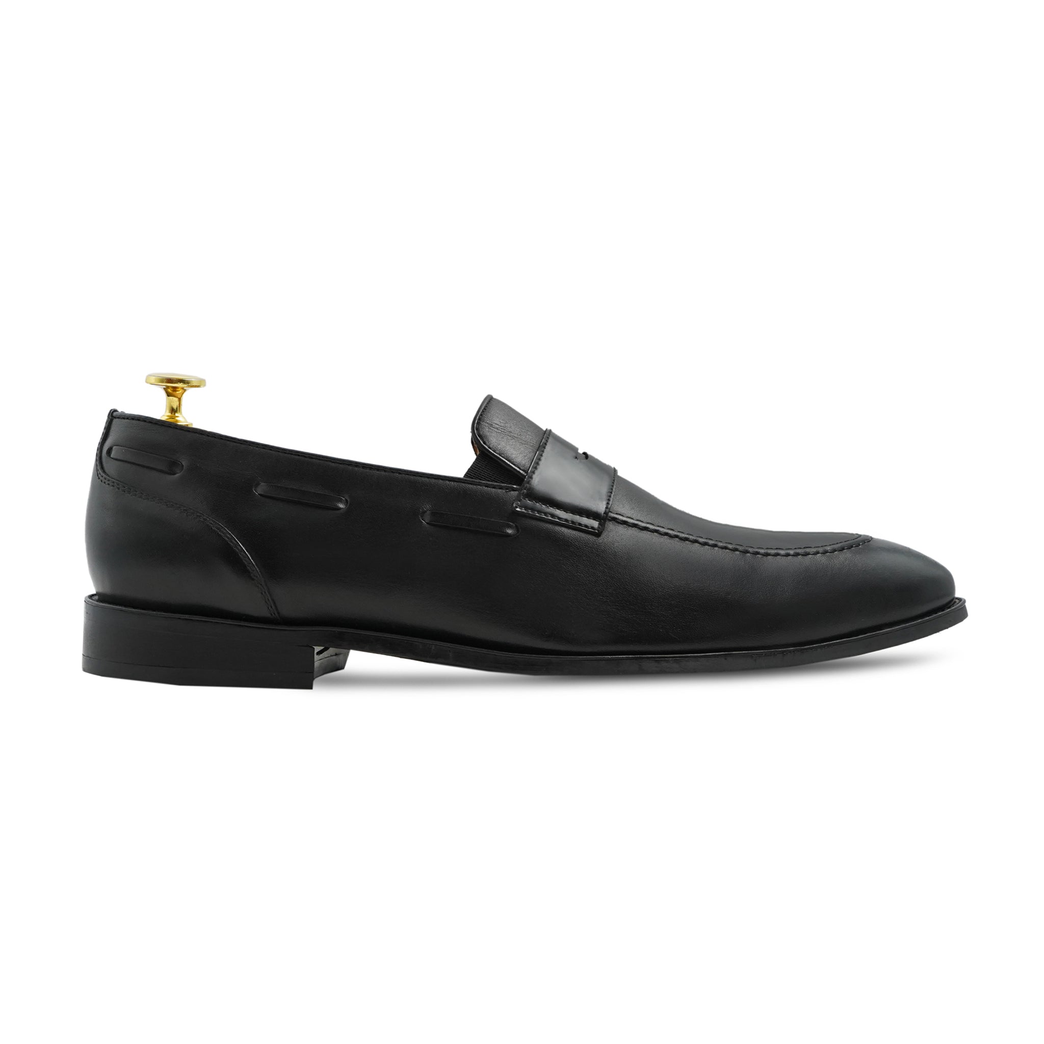 Albuquerque - Men's Black Calf Leather Loafer