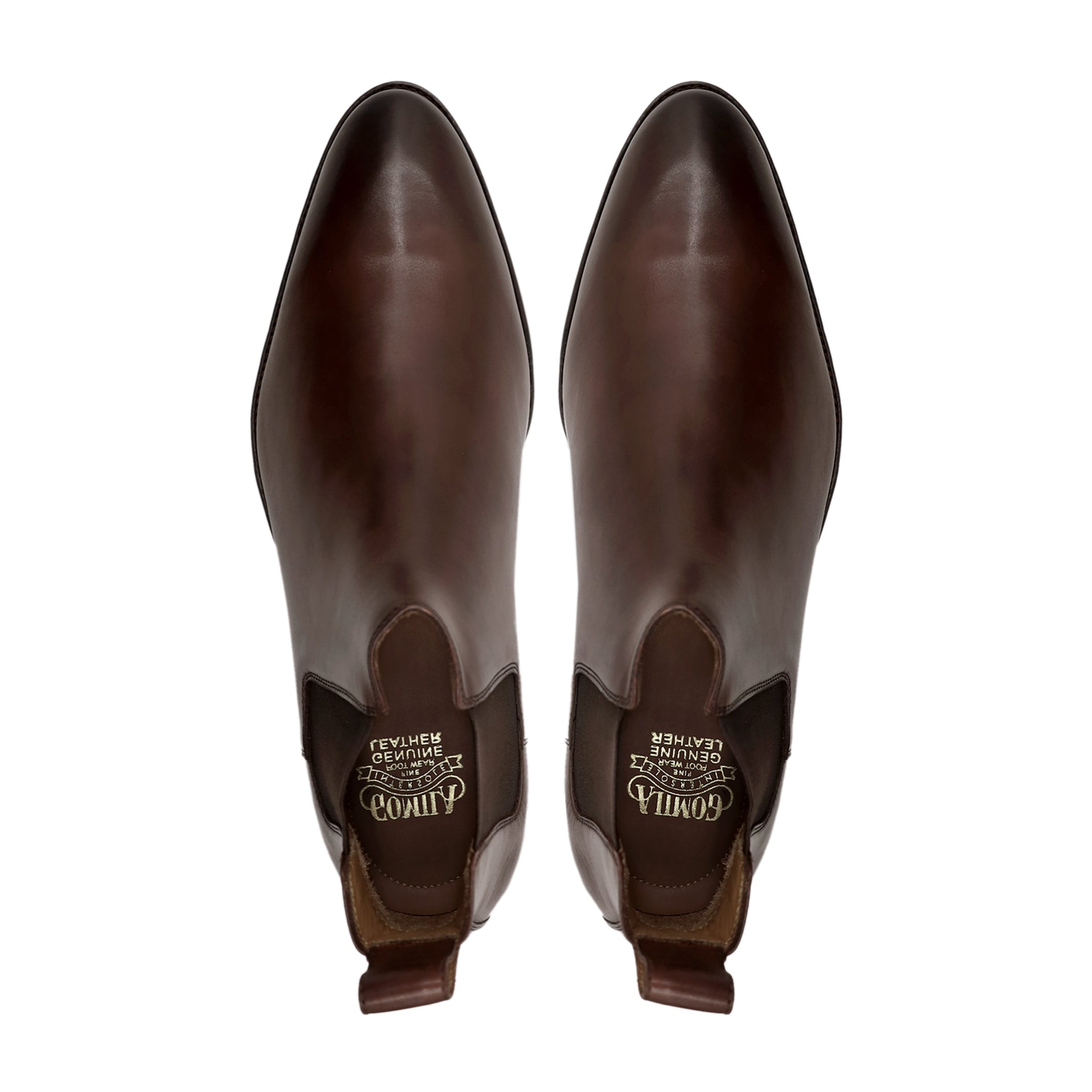 Bamako - Men's Burnished Brown Calf Leather Chelsea Boot