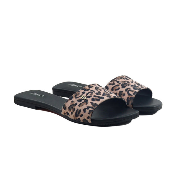 Abbie - Women's Black and Baby Pink Slipper