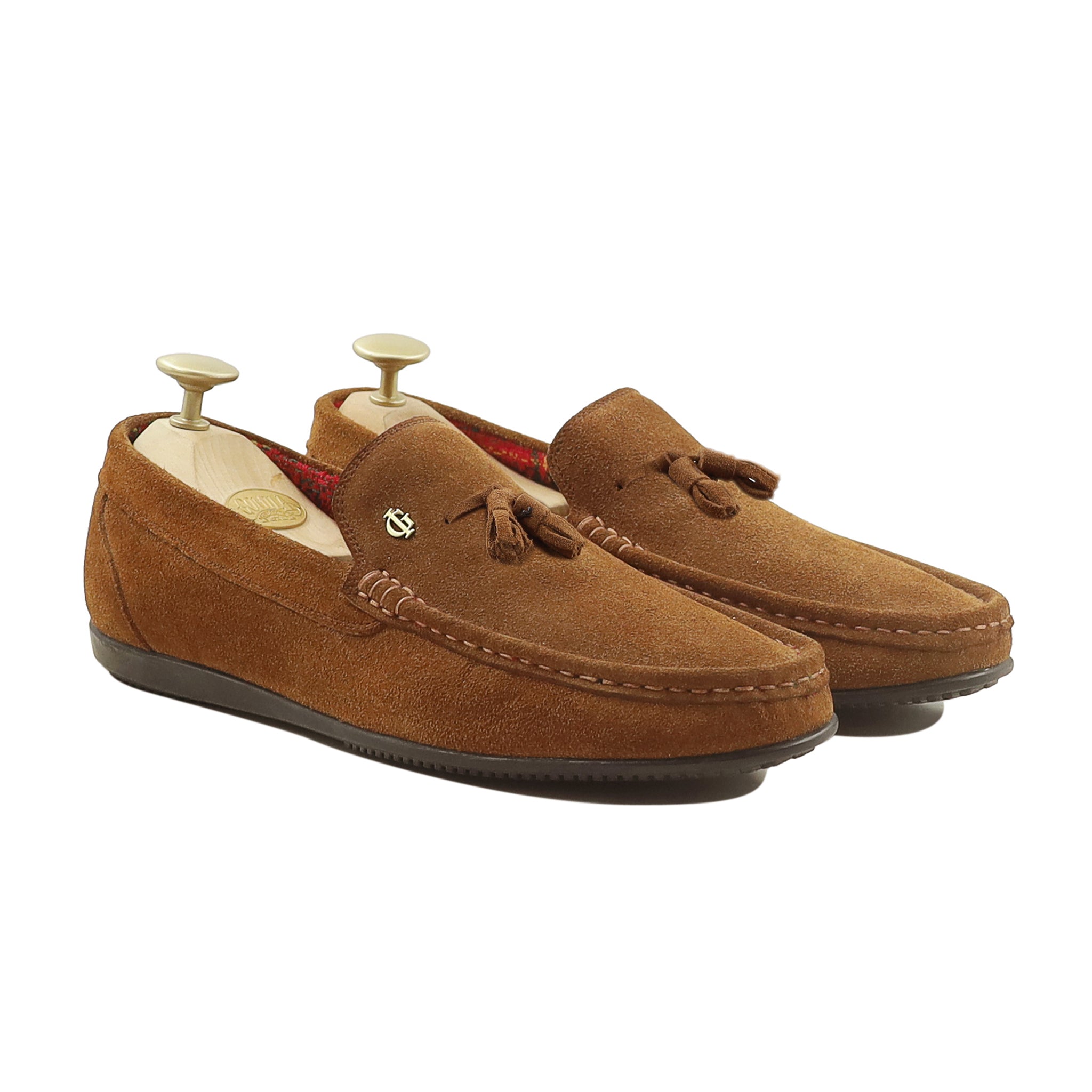 Bixby - Men's Cognac Suede Loafer