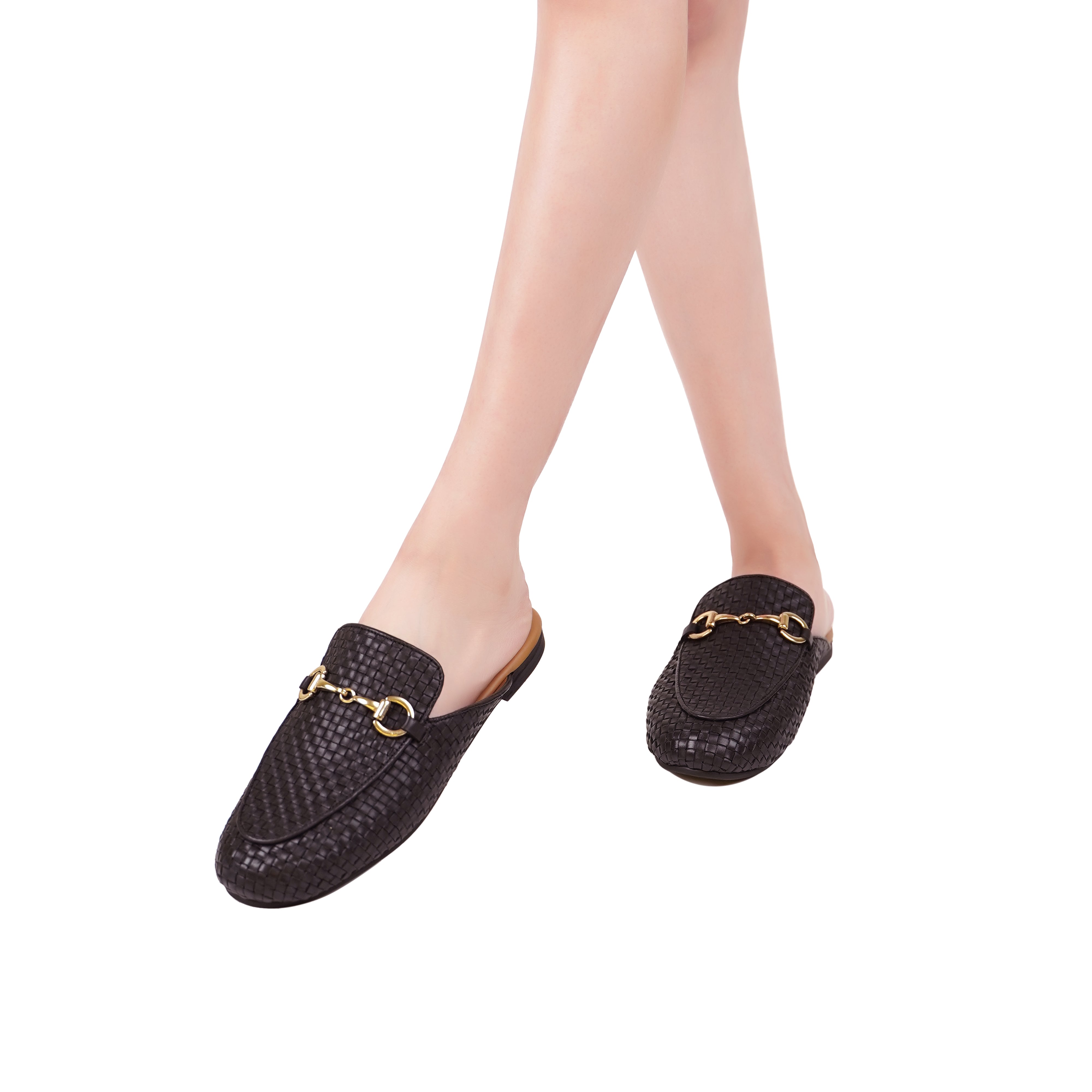 Chloe - Women's Black Slipper