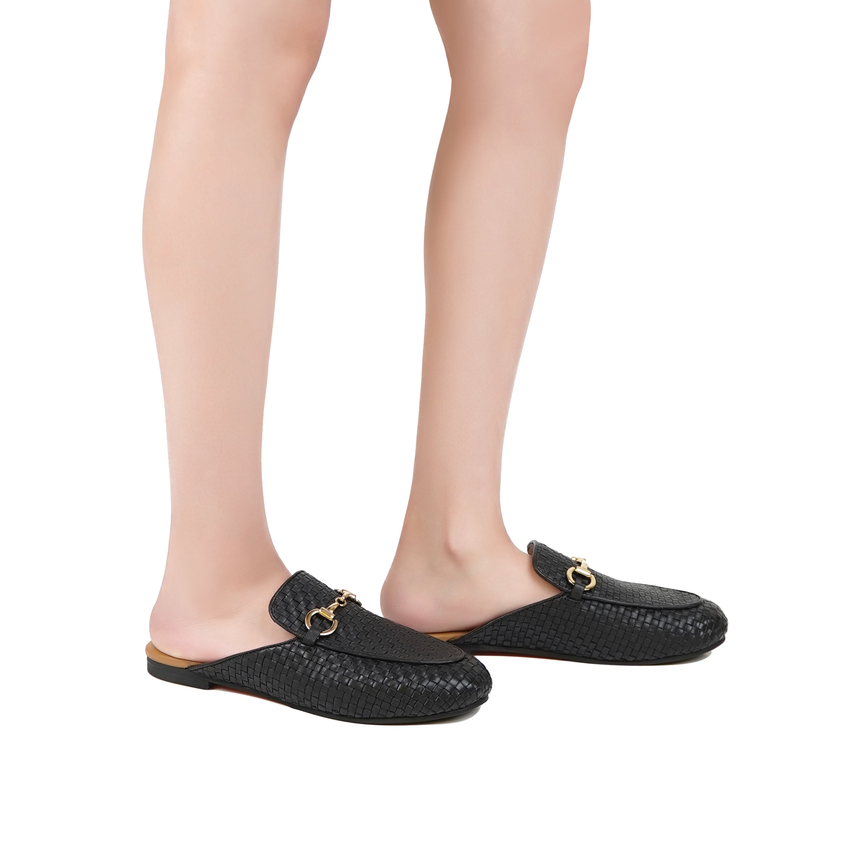 Chloe - Women's Black Slipper