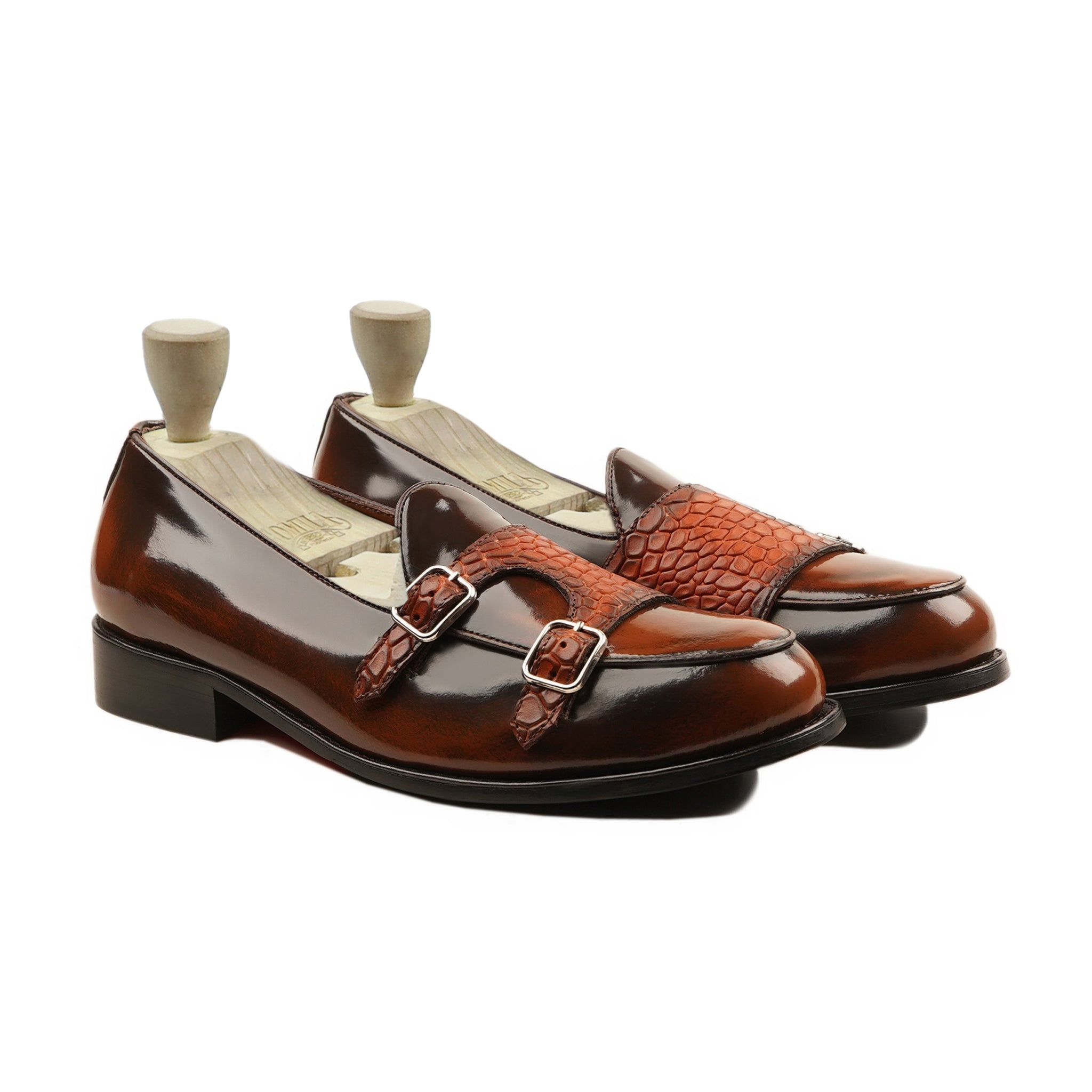 Randers - Men's Burnish Tan Box Leather High Shine Loafer