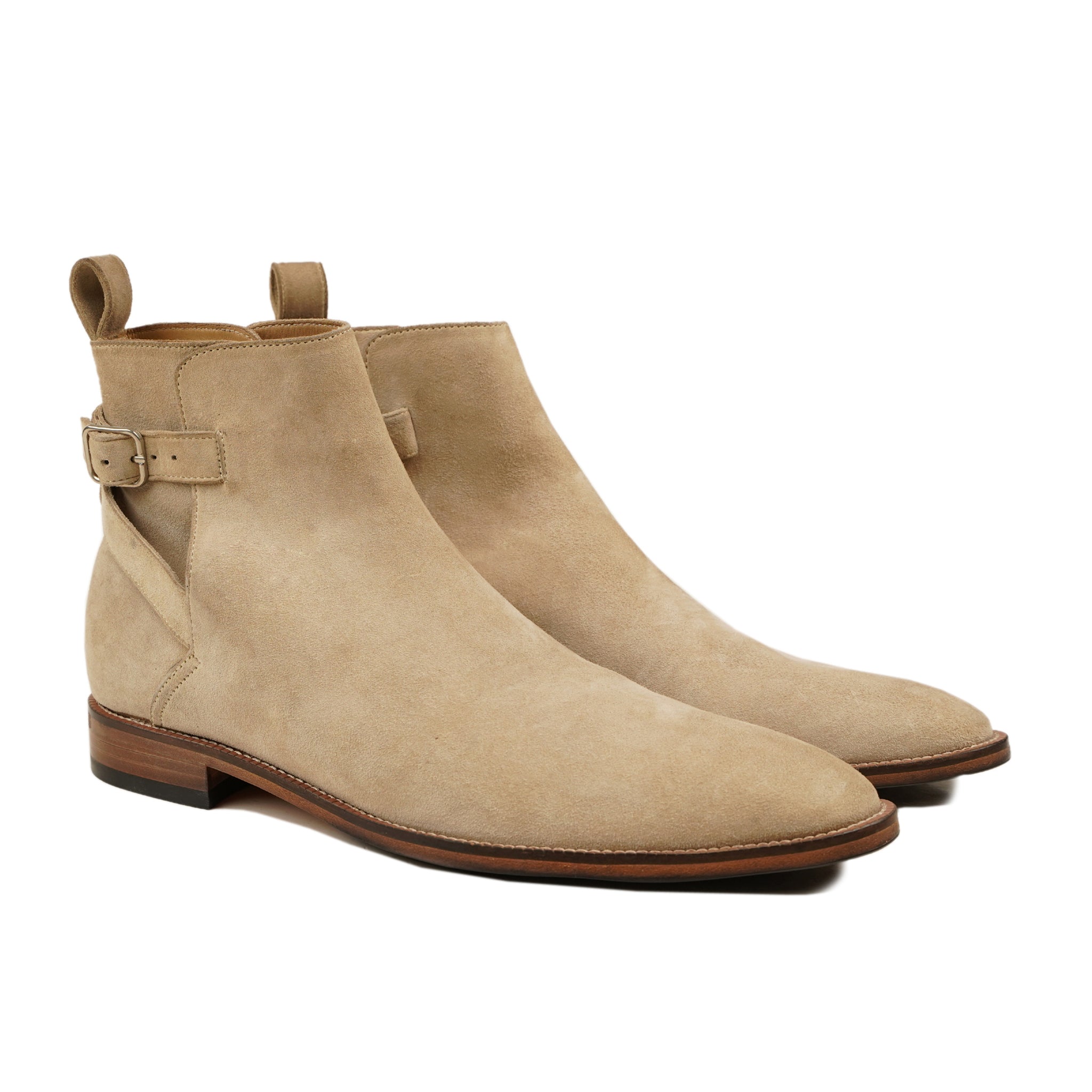 Cimisli - Men's Camel Kid Suede Jodhpur Boot