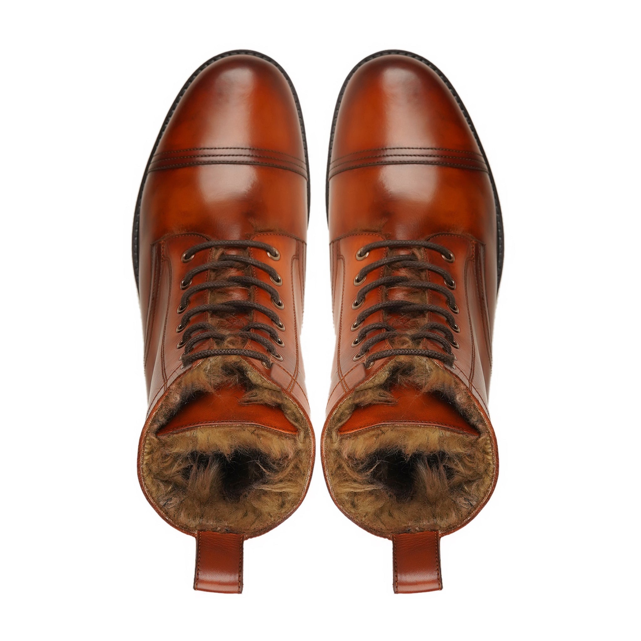 Lendava - Men's Burnished Tan Calf Leather Boot