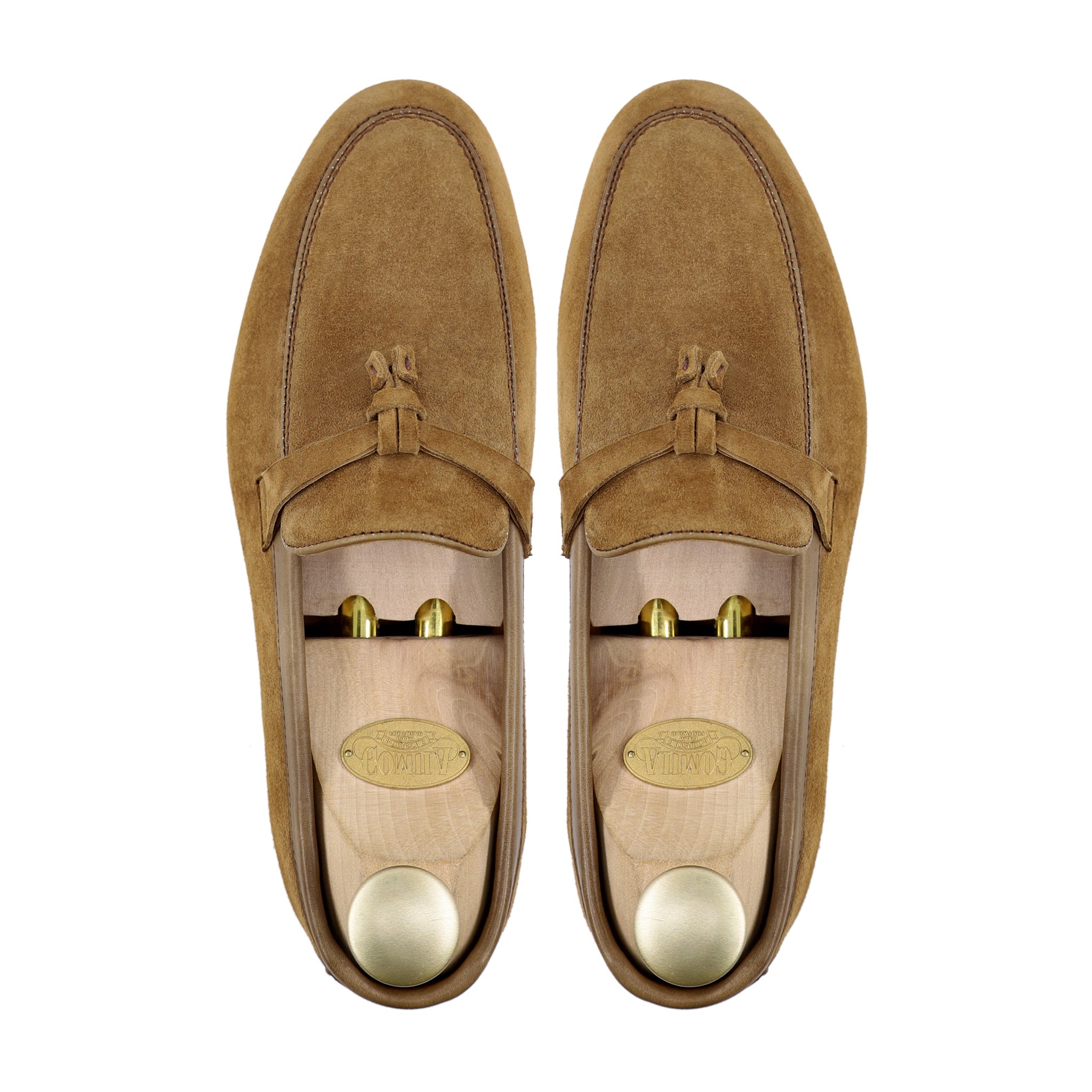 Dacia - Men's Camel Kid Suede Loafer