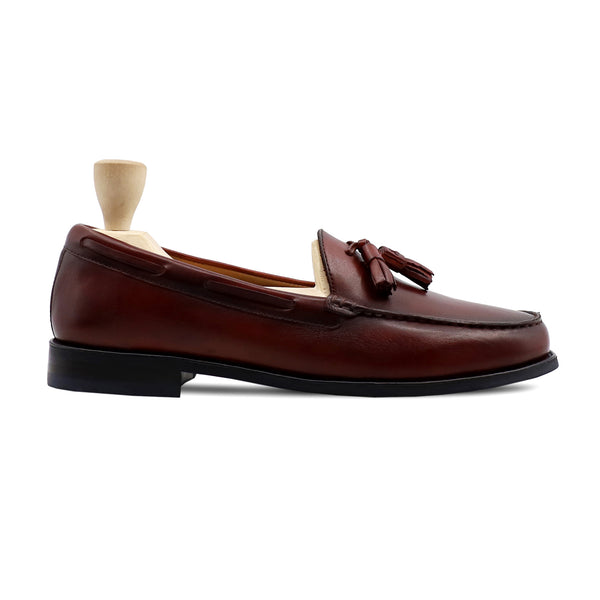 Mitchell - Men's Oxblood Calf Leather Loafer