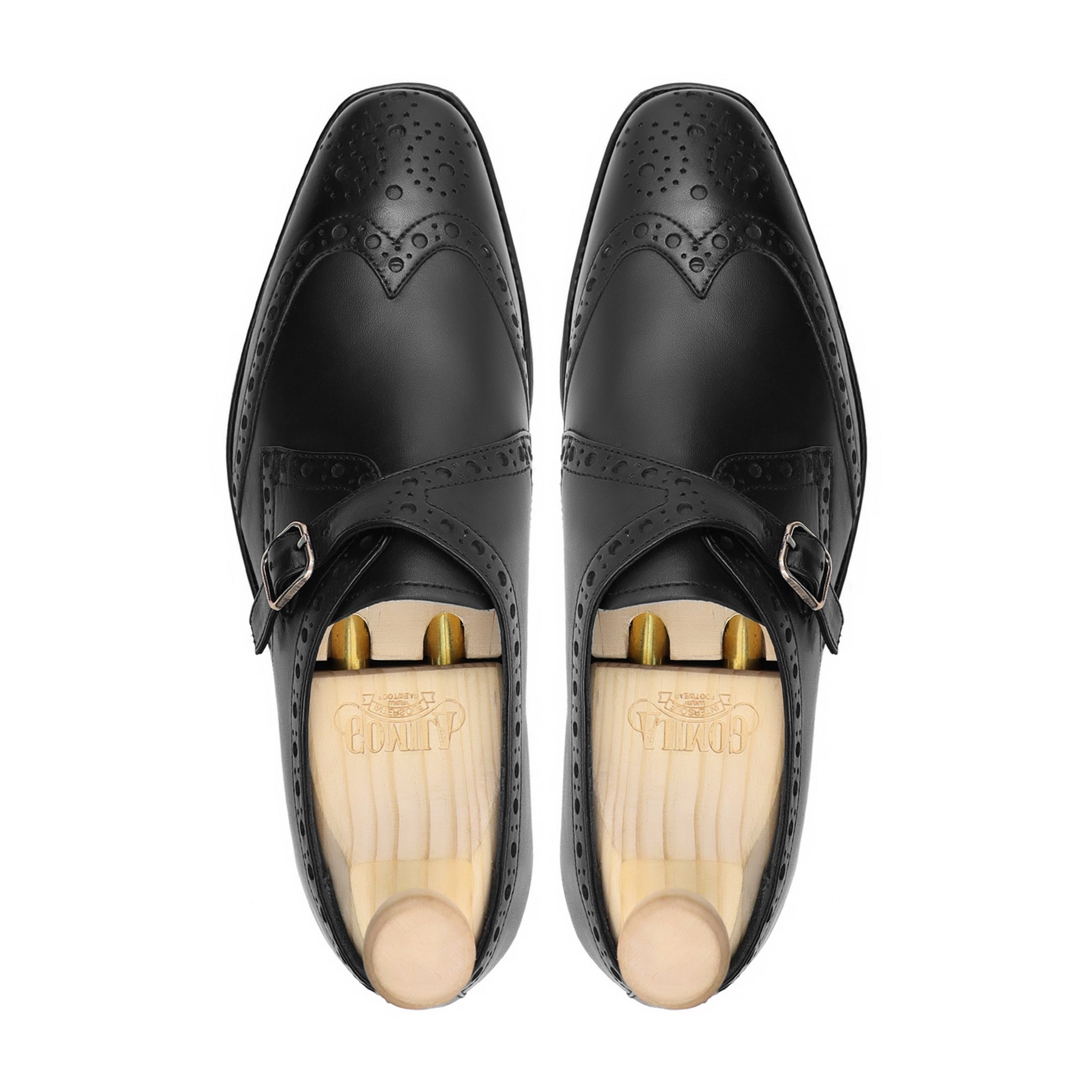 Maranta - Black Monkstrap