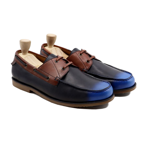 Parizone - Men's Tricolor Calf Leather Derby Shoe