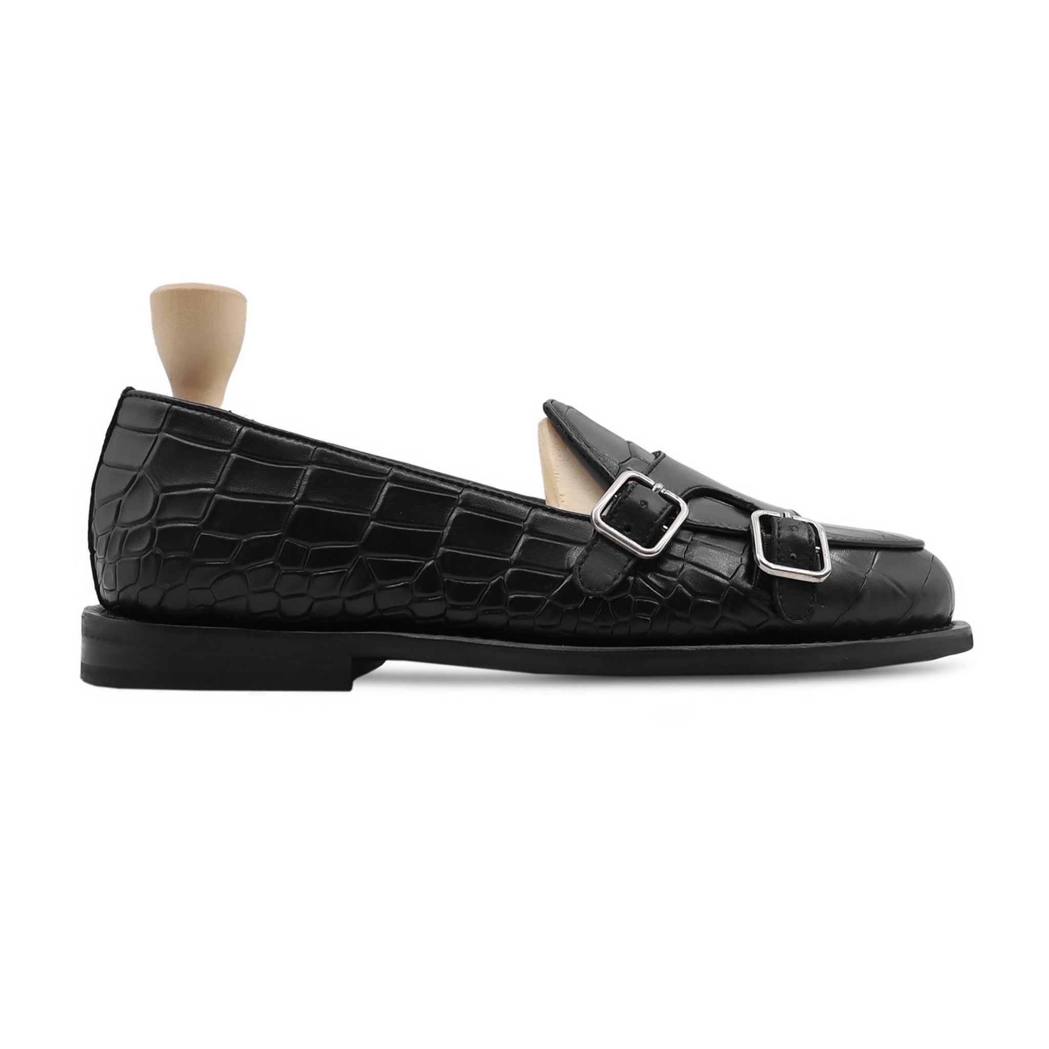 Sebastian - Men's Black Calf Leather Loafer