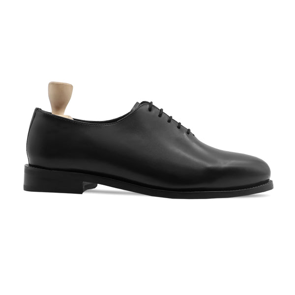 Steffan Gy - Men's Black Calf Leather Wholecut Shoe