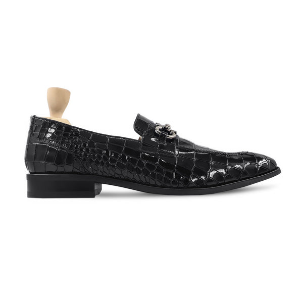 Quasar - Men's Black Patent Leather Loafer