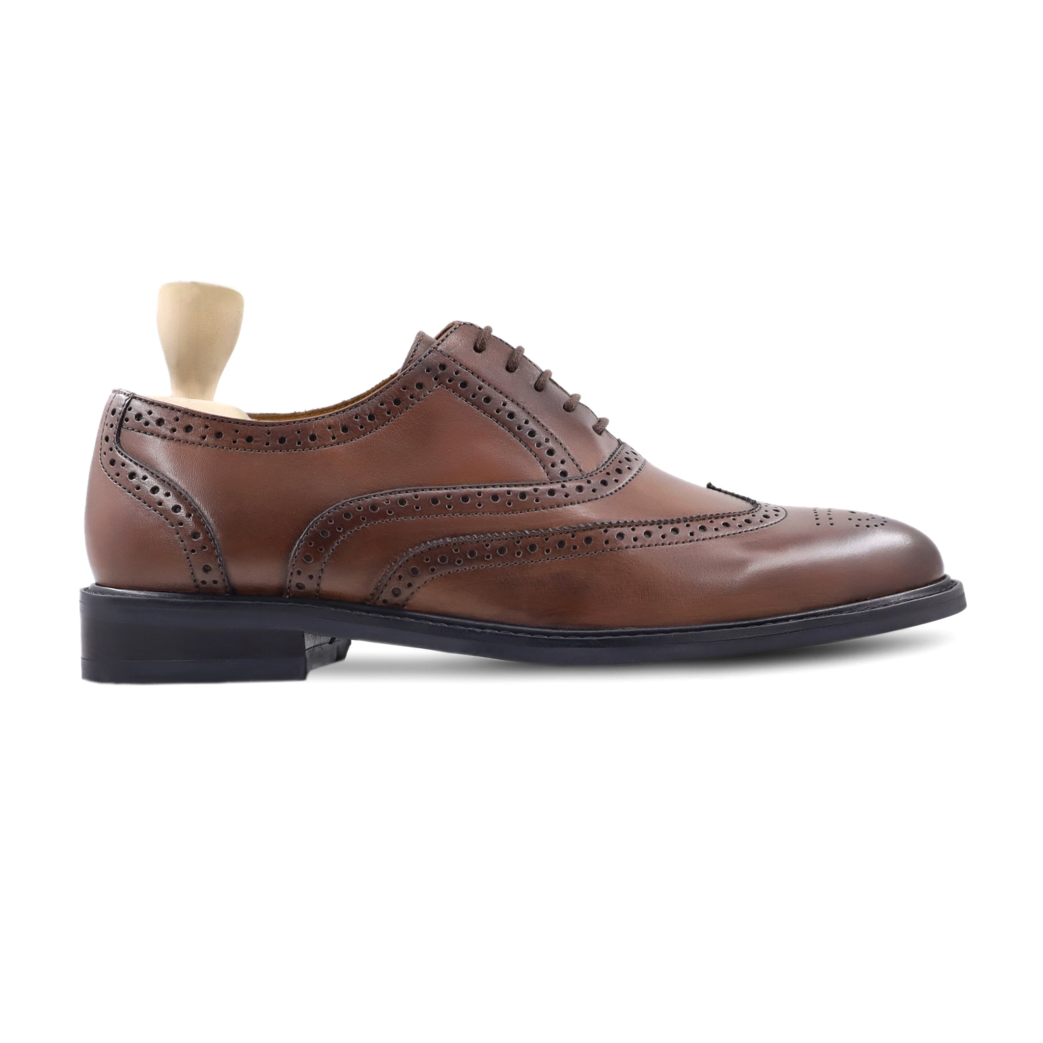 Bizarro - Men's Brown Calf Leather Oxford Shoe