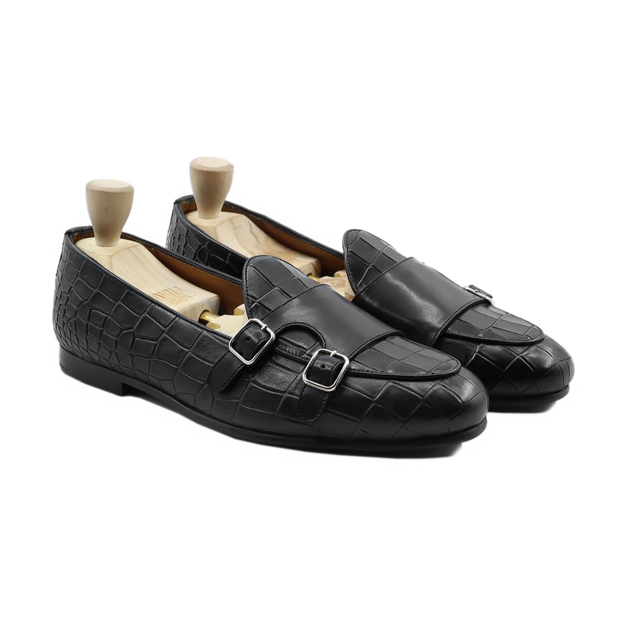 Septarian - Men's Black Calf Leather Loafer