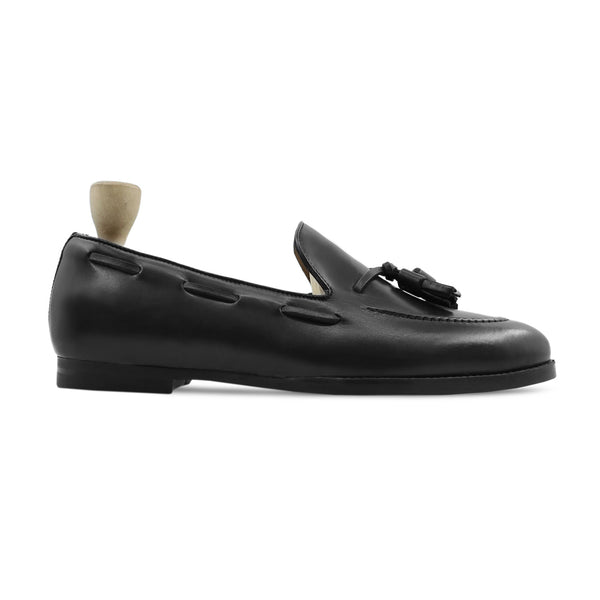 Vantaa - Men's Black Calf Leather Loafer