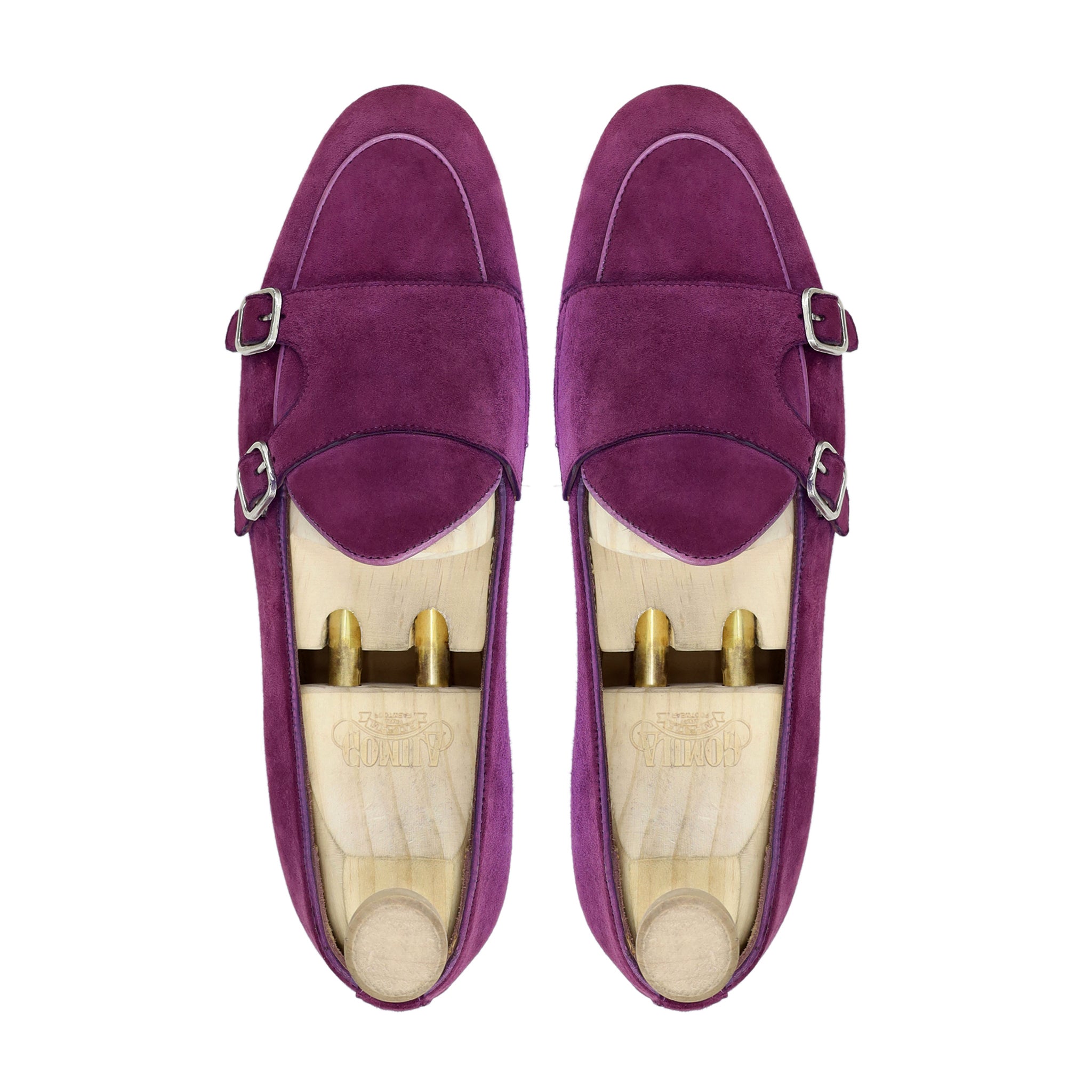 Sundsvall - Men's Boysenberry Kid Suede Loafer