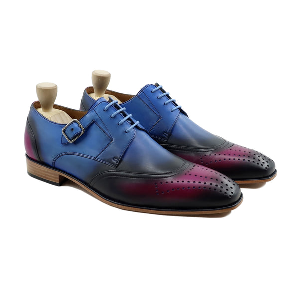 Mikel - Men's Tricolor Calf Leather Derby Shoe