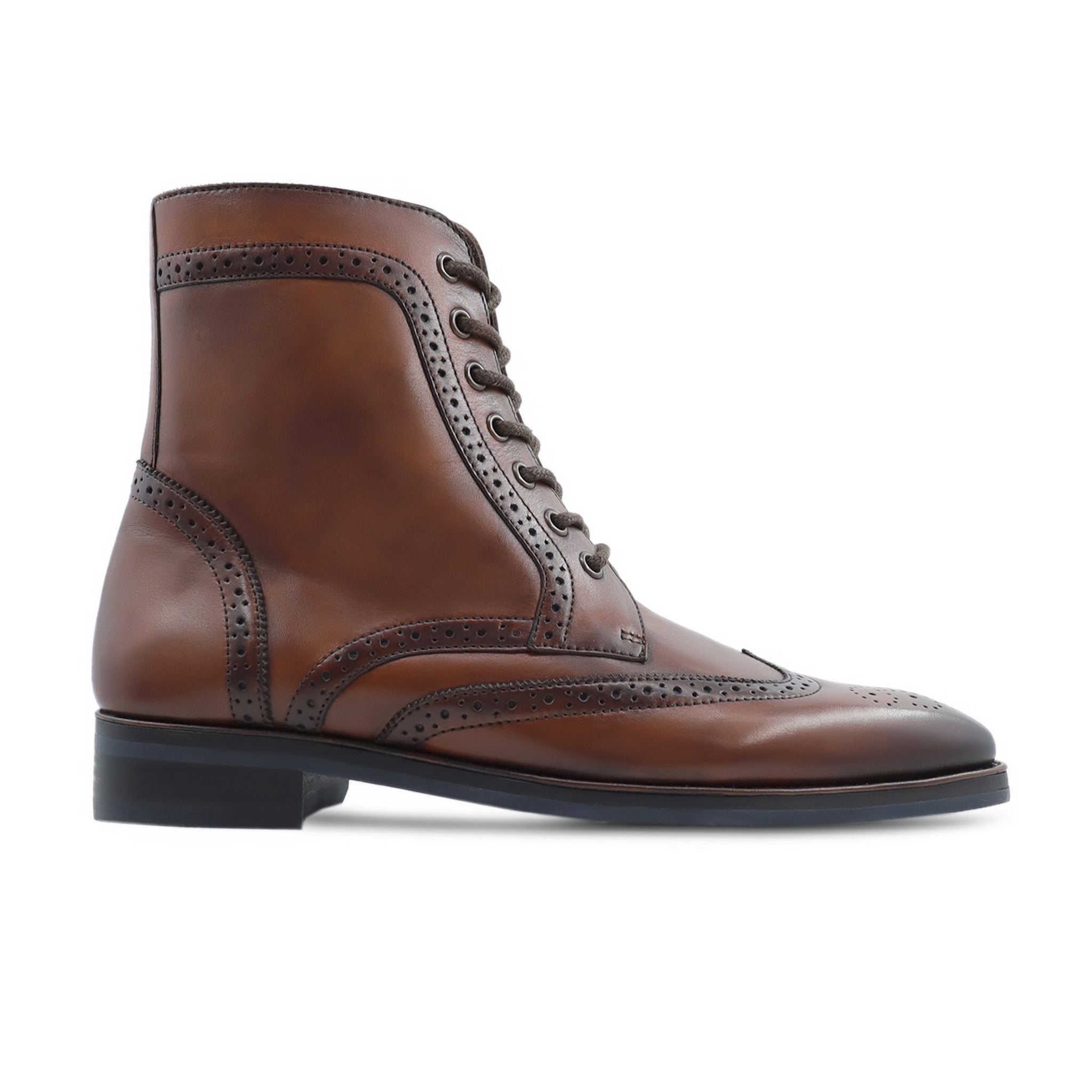 Klagen - Men's Burnished Brown Calf Leather Boot