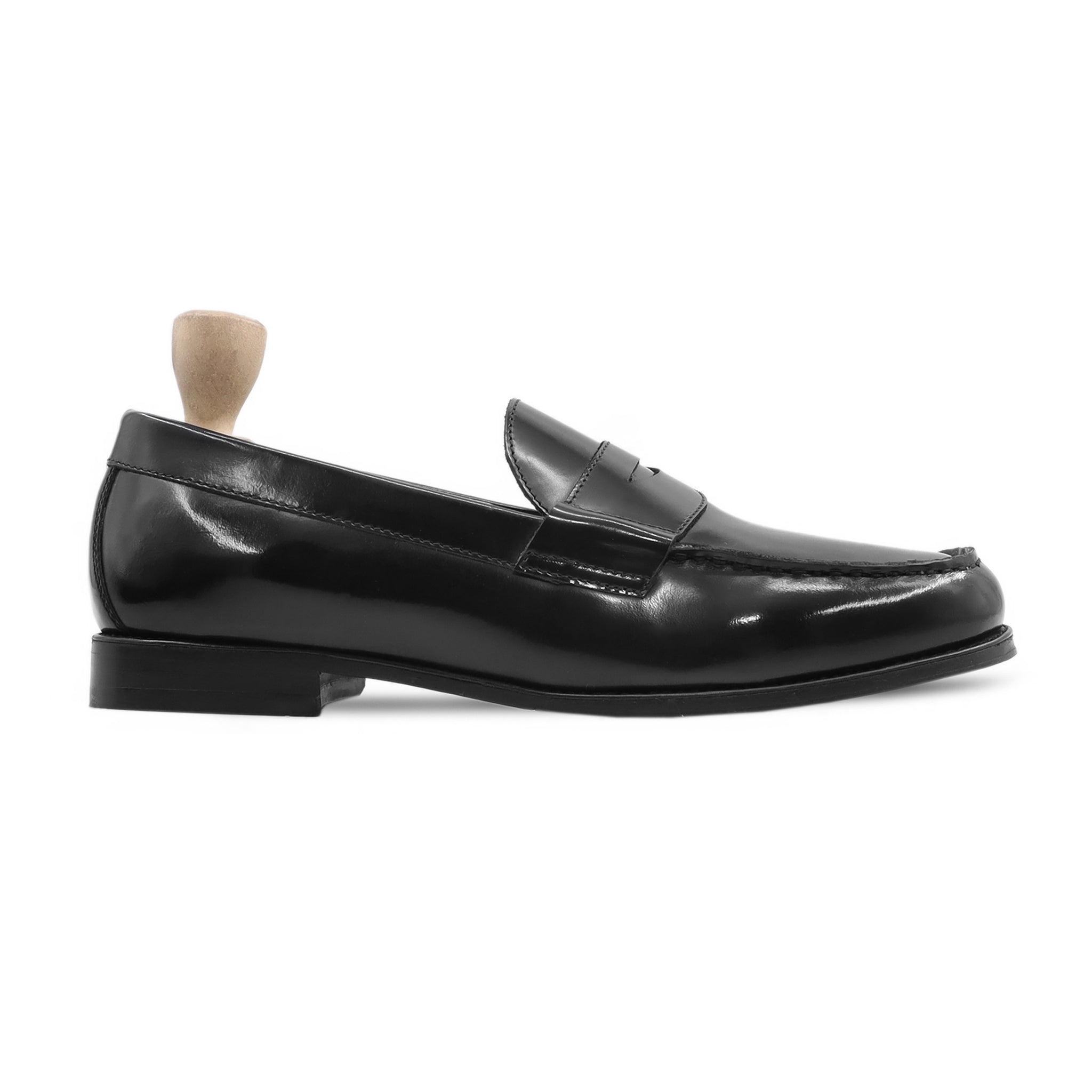 Pancevo - Black Box Leather High Shine Loafer