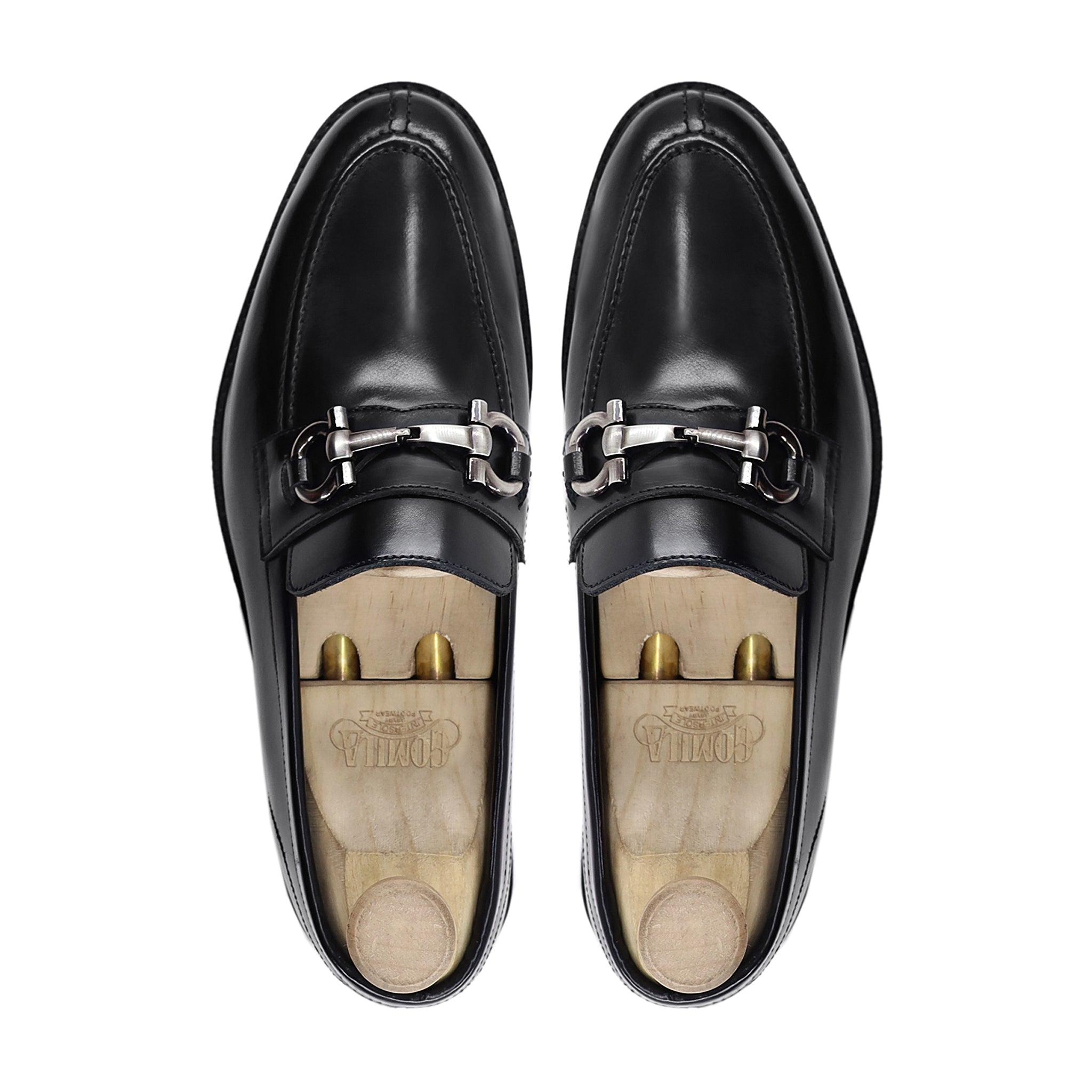 Suffolk - Black Box Leather High Shine Loafer