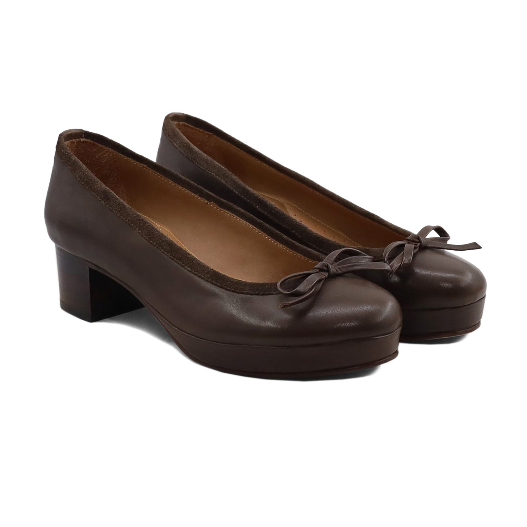 Patrak - Ladies Dark Brown Calf Leather Loafer