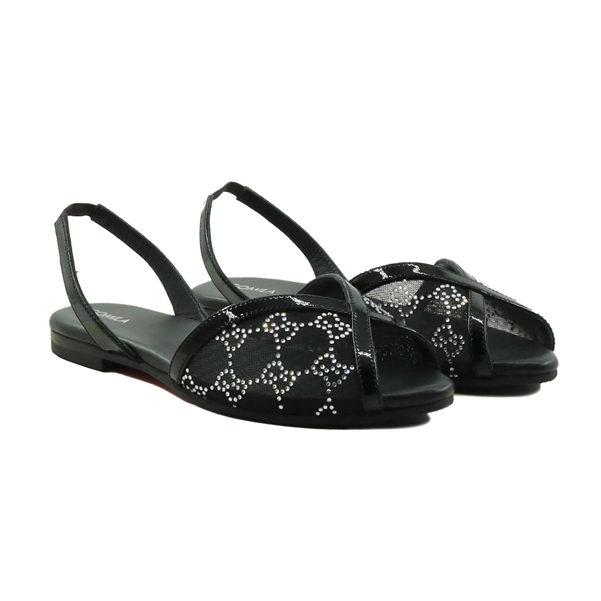 Halle - Women's Black Sandal