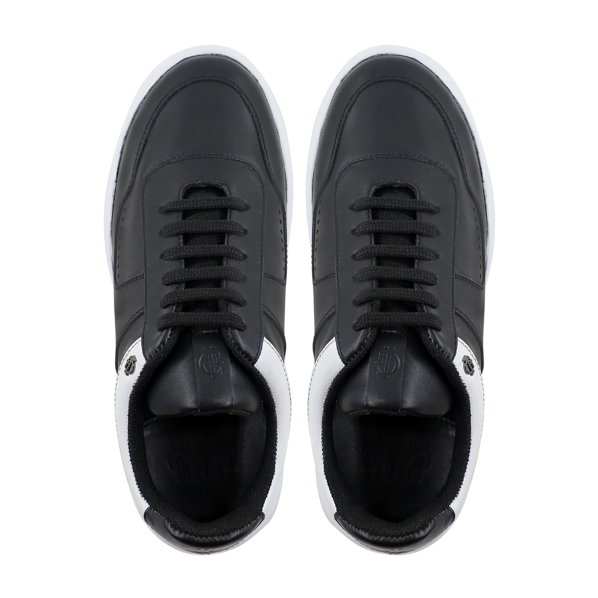 Lampard - Men's Black and White Sneaker