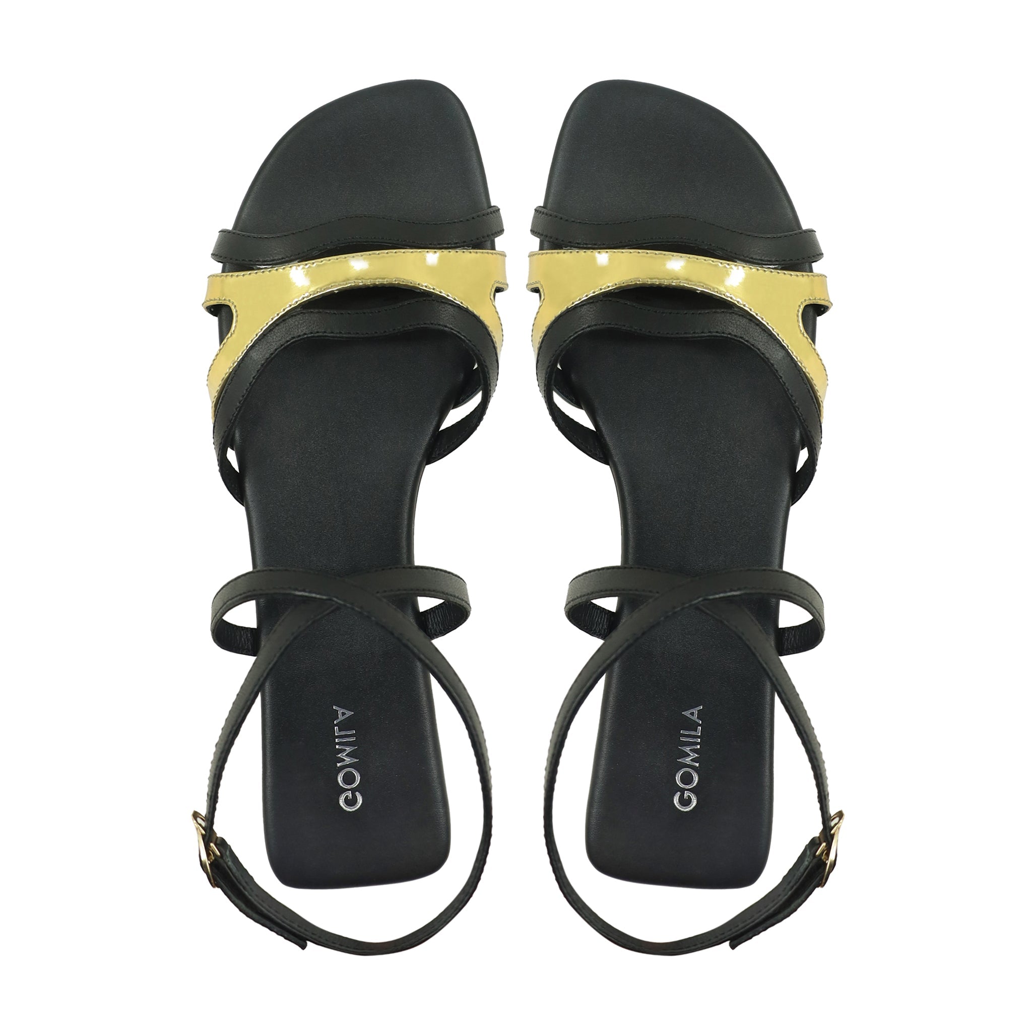 Lucia - Women's Yellow Strapped Sandal