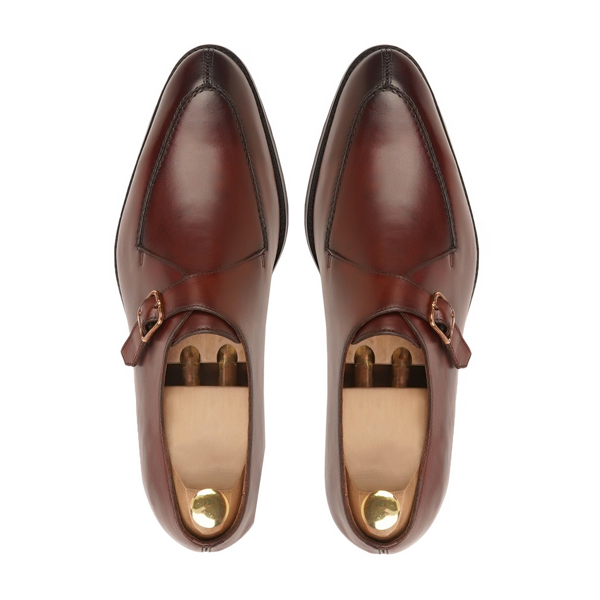 Tavistock - Men's Reddish Brown Calf leather Single Monkstrap