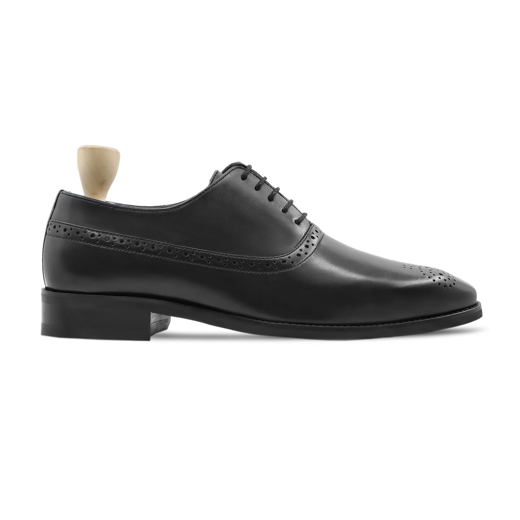 Yosem - Men's Black Calf leather Oxford Shoe