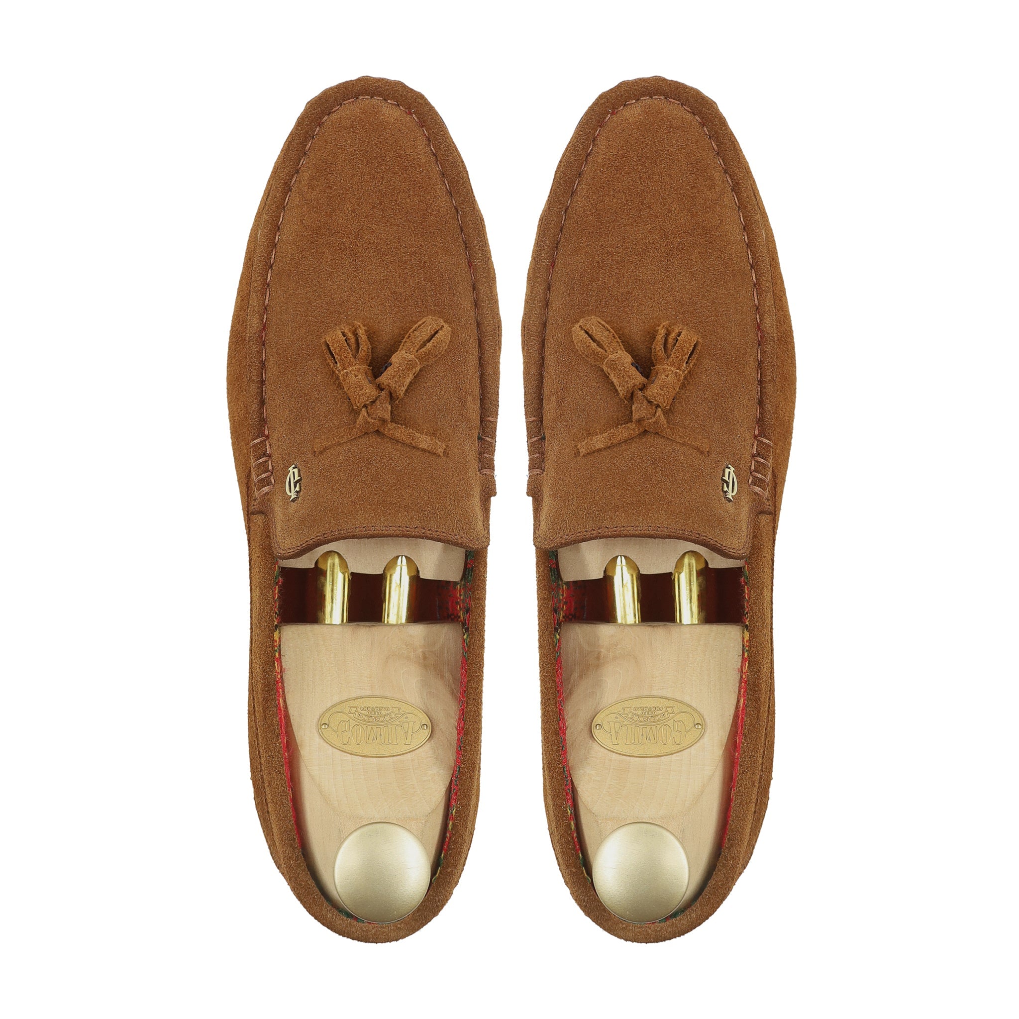 Recife - Men's Cognac Suede Loafer