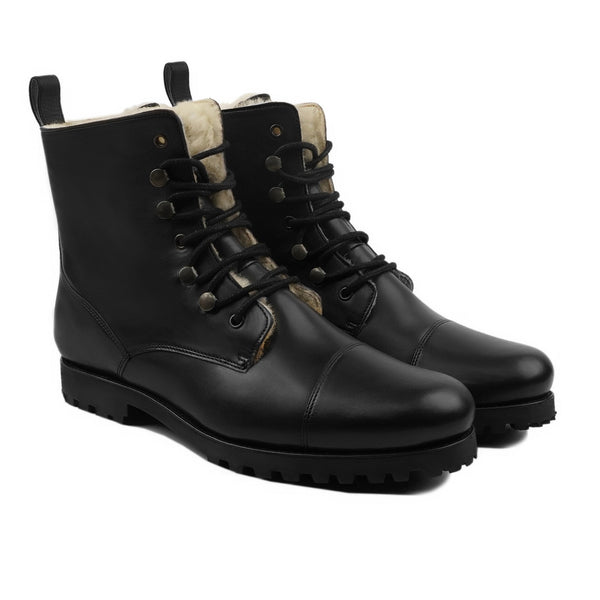 Bovec - Men's Black Calf Leather Boot
